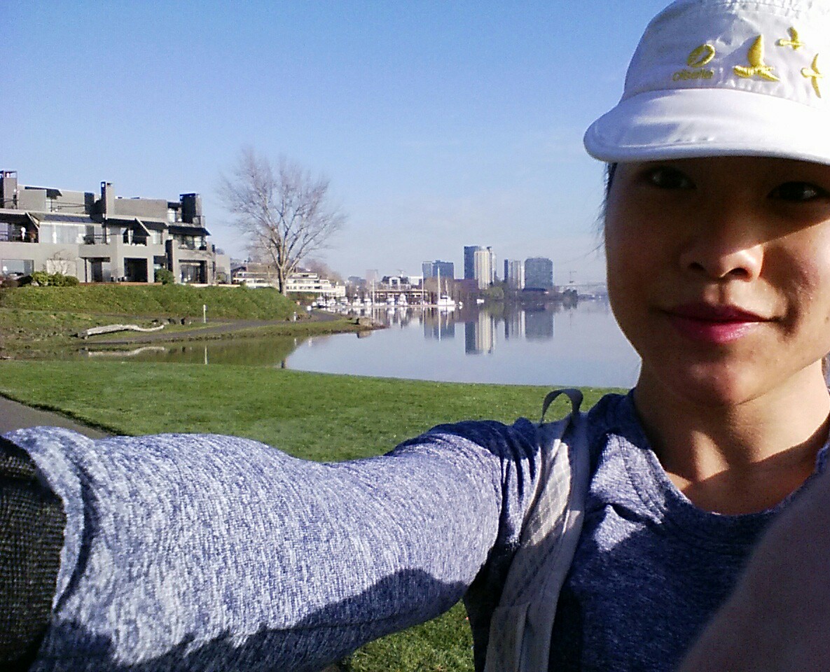 run commuter, run commuting, running to work, alternative commute, Becky Leung, Portland runner